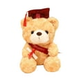 thumbnail image 2 of Muñeca de oso de 28cm, juguetes, adornos de sofá, cojín para abrazar, muñeca de simulación de animales, almohada para niños, muñeco de peluche, oso de, 2 of 8
