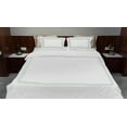thumbnail image 3 of BedDecor 3PC Luxurious Classic Chain Pattern Embroidered Cotton Duvet Set - Oversize King Size in Elegant Aqua Blue, 3 of 4