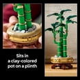 thumbnail image 6 of LEGO Botanicals Lucky Bamboo Building Set - Artificial Plants for Indoor Home Décor, Adults Ages 18+ - Unique Birthday Gift Idea - Fake Plants Decoration for Table, Desk, Office - 10344, 6 of 9
