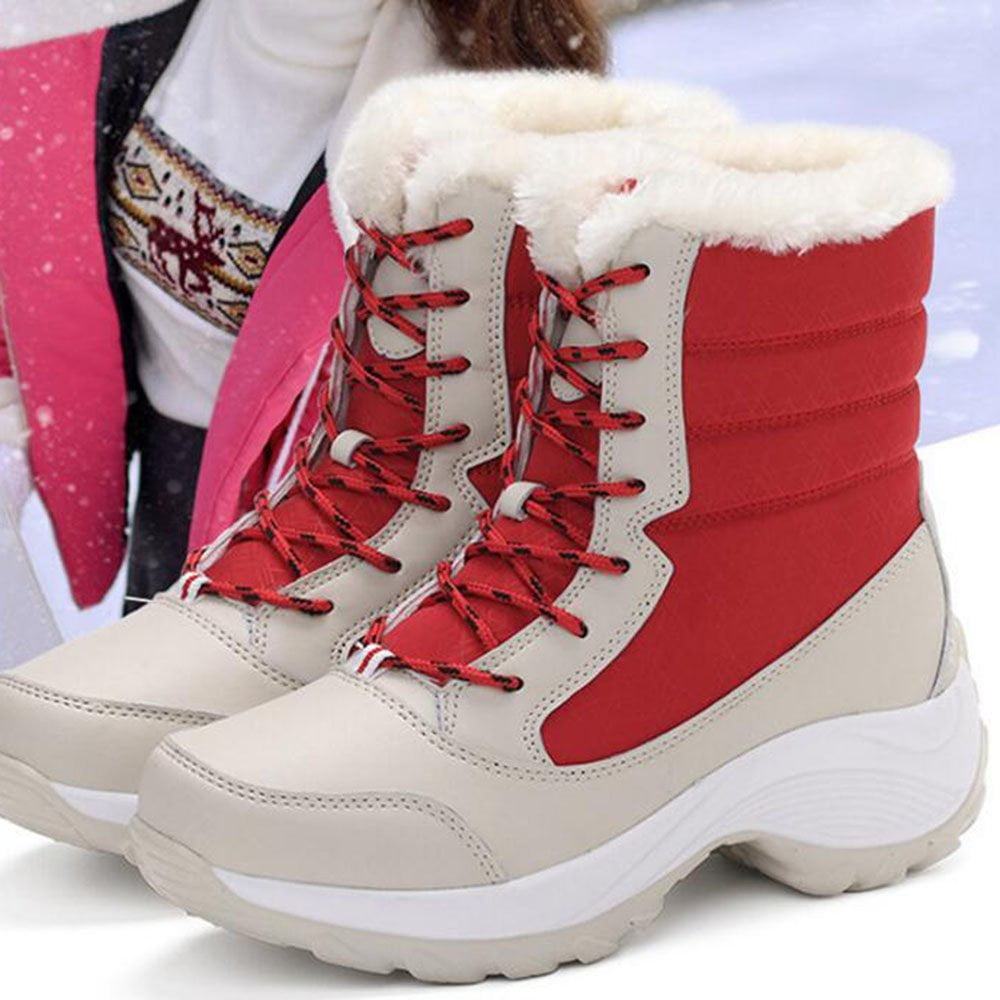 padded snow boots