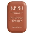 thumbnail image 1 of Buttermelt Powder Bronzer NYX Professional Makeup, 12hr wear, 1 of 10