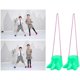 thumbnail image 4 of 2pcs Green Plastic Stilts Toy for Kids Outdoor Balance Training Fun and Exercise Shoes, 4 of 5
