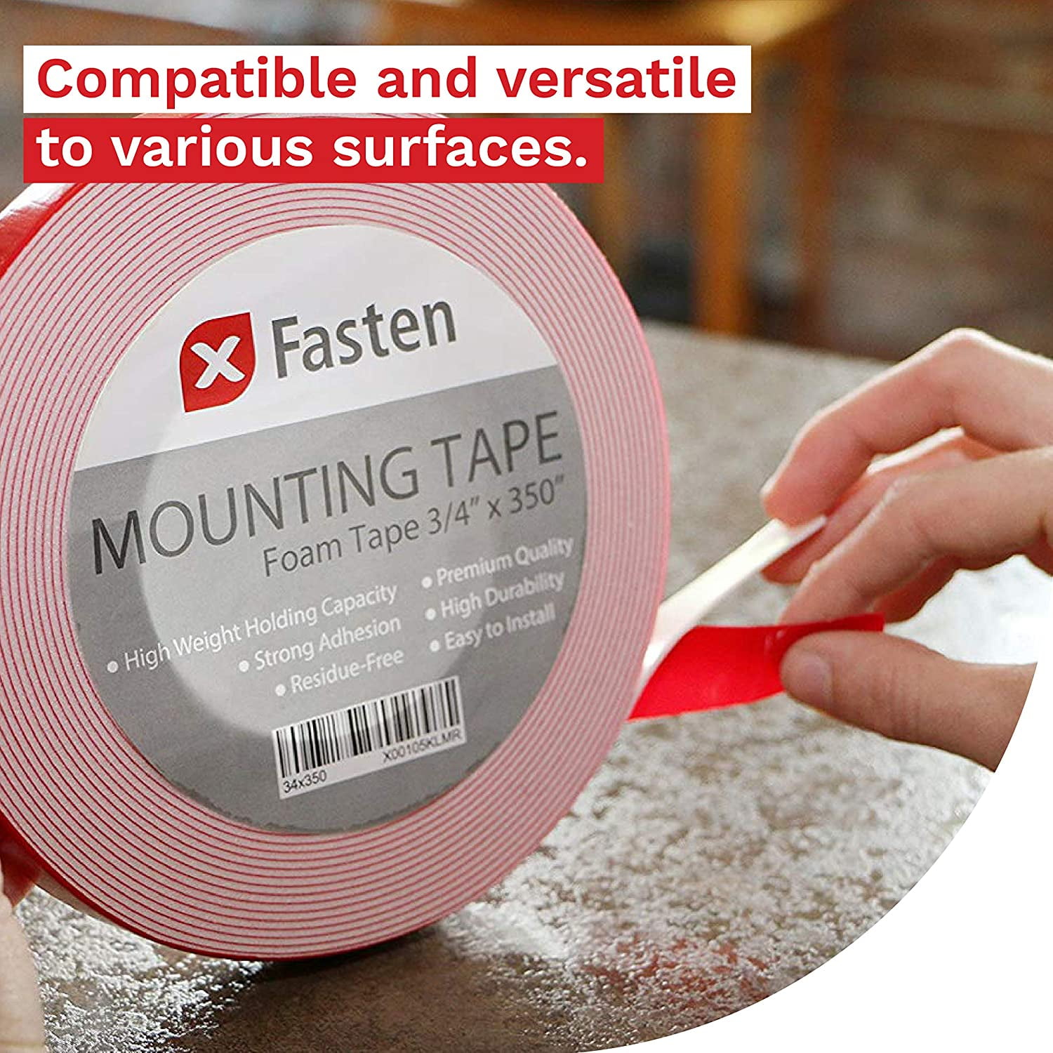 XFasten Foam Mounting Tape