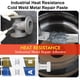 thumbnail image 5 of Juego de adhesivos epoxi de pegamento para reparación de metales | Pasta de soldadura en frío industrial Compuesto AB | Resistente al calor hasta 150 °C | Alta resistencia para metal, cerámica, 5 of 7