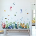 thumbnail image 4 of Ocean Fish Wall Decals Under The Sea Life Animals Wall Stickers DIY Removable Waterproof Peel and Stick Boys Kids Nursery Bedroom Living Room Bathroom Art Decor, 4 of 8