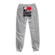 thumbnail image 1 of Gibobby Pantalones mujer frío Pantalones de chándal con forro polar para mujer, pantalones anchos y rectos, pantalones de correr(Gris,M), 1 of 3