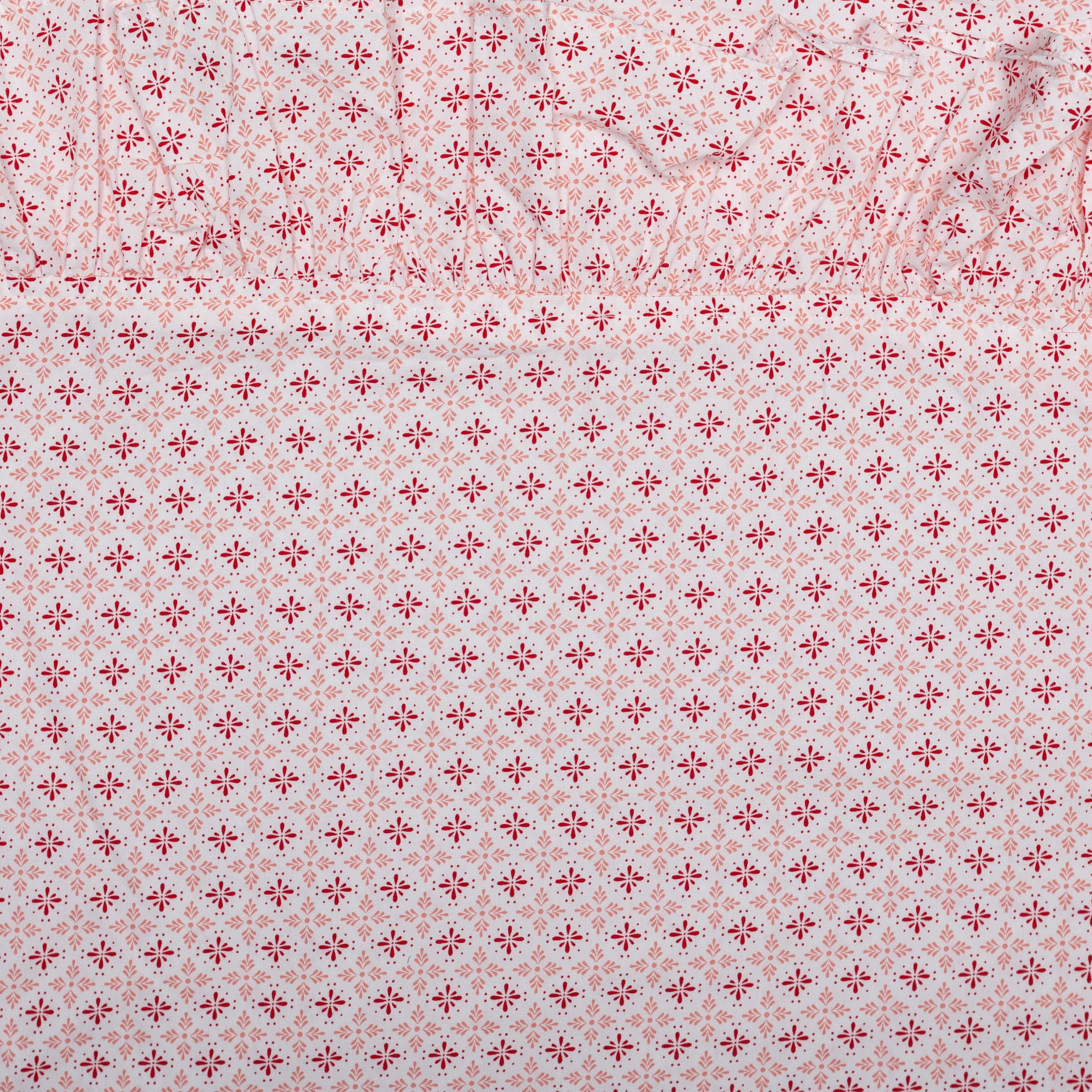 The Pioneer Woman 4-Piece 300 Thread Count Pink Printed Cotton Bed Sheet Set, King