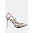 thumbnail image 6 of Diamante Clear Stiletto Heel Pumps, 6 of 11
