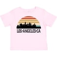 thumbnail image 3 of Inktastic Los Angeles California Skyline Retro Boys or Girls Toddler T-Shirt, 3 of 5