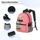 thumbnail image 3 of Disketp Cool Cat Pink Sunglasses Mochila Ligera Clásica con Múltiples Bolsillos, Mochila Casual para Hombre y Mujer, Ideal para Escuela, Trabajo y Viajes, 3 of 6