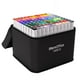 thumbnail image 1 of Set de rotuladores de alcohol MemOffice, 100 colores, doble punta, con funda, 1 of 7