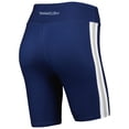 thumbnail image 3 of Women's Mitchell & Ness Navy New York Yankees Biker Shorts, 3 of 3