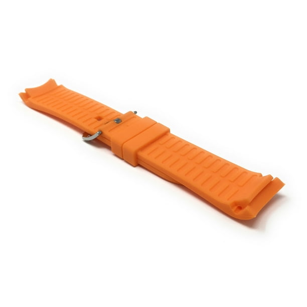 22mm Curved End Silicone Watch Bands Soft Rubber Replacement Watch Straps Waterproof Stainless Steel Buckle Many Colors Walmart