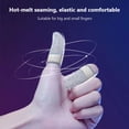 thumbnail image 3 of Kuymtek Manga de dedo para juegos para PUBG Game Controller Glove Fingertip (blanco + blanco), 3 of 5