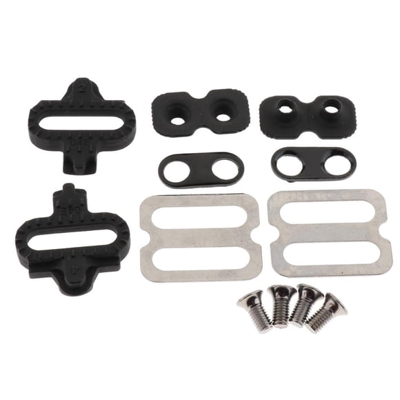 2 Pieces Cycling Road Self-locking Pedal Cleats Set for Road Bike SPD