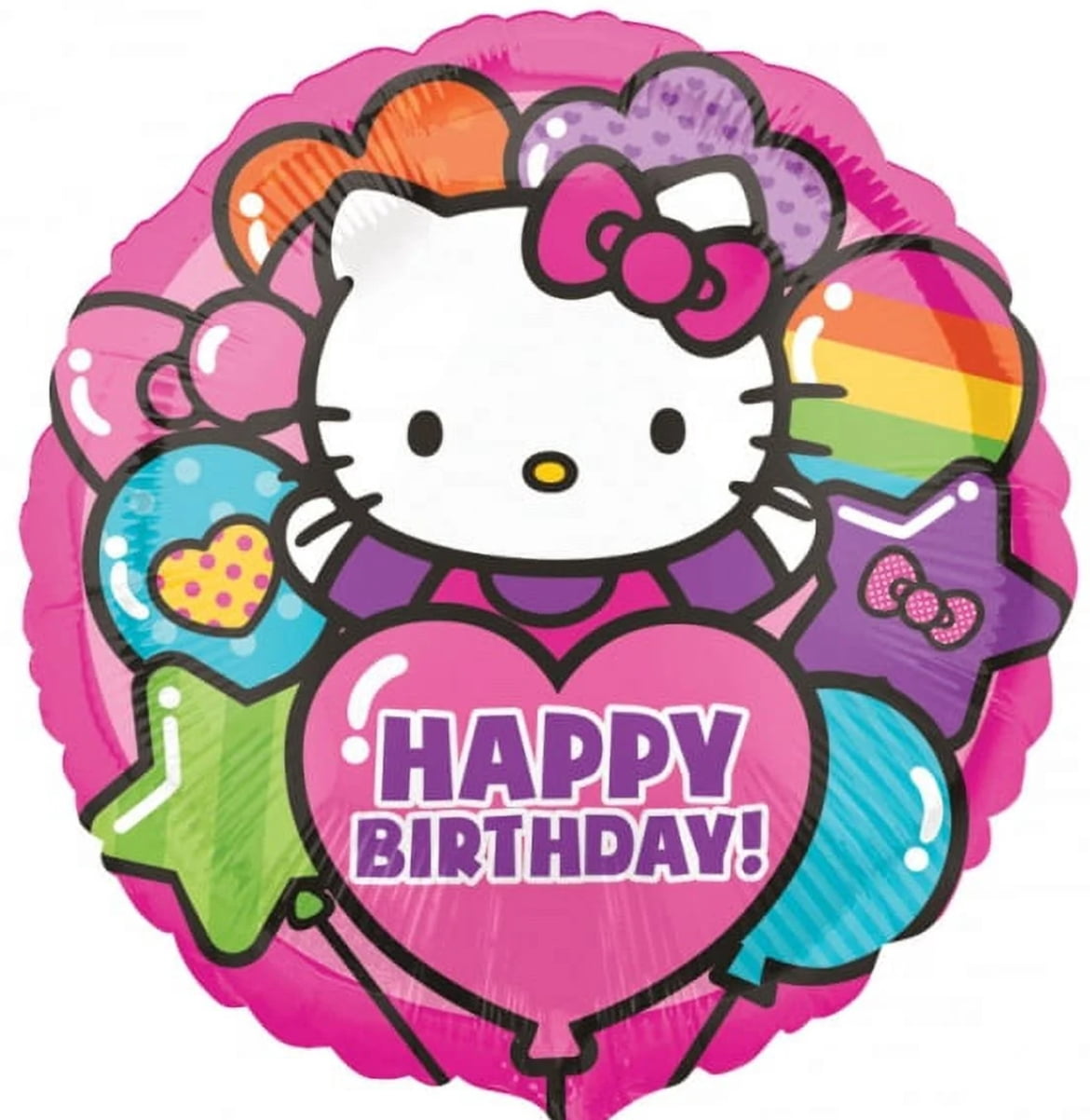 Hello Kitty 1st Birthday Party Supplies Balloon Bouquet Decorations
