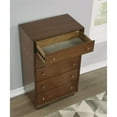 thumbnail image 3 of Bowery Hill Mid-Century Styled Wooden Drawer Chest in Brown Finish, 3 of 4