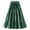 Dark Green, variant on KHONTS Women's Elastic-Waist Accordion Pleated Metallic Long Party Skirt Yellow One Size