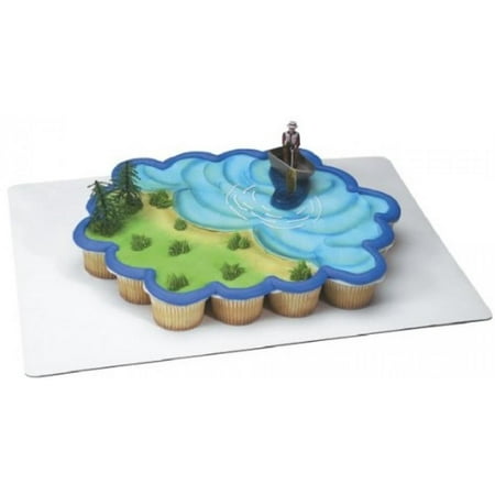 Fishing Action Set Cake Decorating Kit 4 Pieces Walmart Com