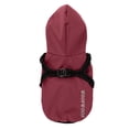 thumbnail image 6 of Small Dog Raincoat Harness,Waterproof Dog Rain Jacket with Harness,Reflective Stripes Pet Poncho Slicker Coat for Small Dog Puppy Red 2XL, 6 of 6