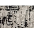 thumbnail image 6 of HomeRoots 515297 2 x 3 ft. Black White & Gray Stain Resistant Rectangle Area Rug, 6 of 11