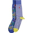 thumbnail image 1 of Ralph Lauren Mens Printed Midweight Socks, Multicoloured, 10-13, 1 of 1