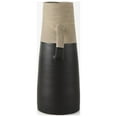 thumbnail image 4 of 14" Rustic Organic Black And Natural Decorative Jug, 4 of 5