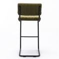thumbnail image 2 of Pemberly Row Contemporary Bar Height Stool (Set of 2) in Olive, 2 of 7