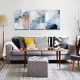 thumbnail image 3 of HFDF Canvas Wall Art For Living Room Abstract Wall Decor For Modern Office Wall Decorationsk Paintings Fashion Abstract Pictures Artwork Canvas Art Prints Kitchen Home Decor 3 Piece 12x18inch Framed, 3 of 7