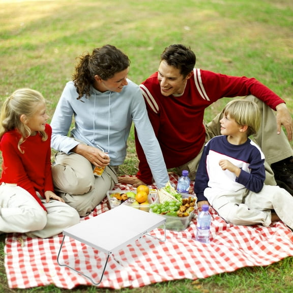 Hemoton Portable And Lightweight Folding Camping Table Ideal For Outdoor Cooking Beach Picnic Travel And Hiking