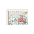 thumbnail image 4 of Historic Map - World Commercial Routes - Bartholomew 1892 - Vintage Wall Art, 4 of 4