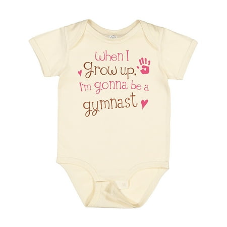 

Inktastic Gymnast Future Gift Baby Girl Bodysuit