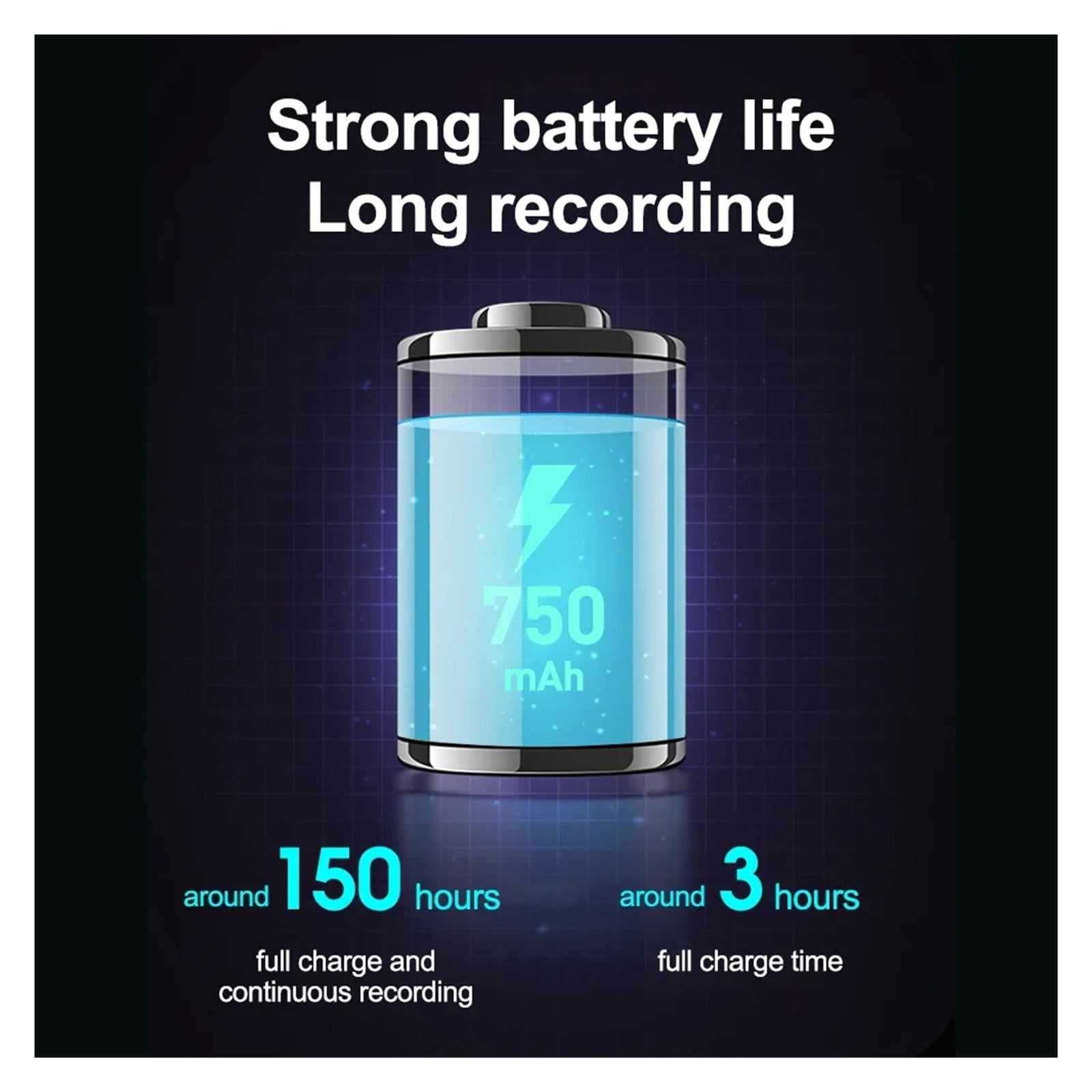 Card Digtal Voice Recorder Oculta Activated Professional Sound Record Flash Drive Dictaphone MP3
