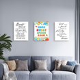 thumbnail image 6 of Mental Health Canvas Wall Art,Home Sweet Speech Room Therapy Artwork Painting Prints Poster Ready to Hang for Counselor Therapy Office School Classroom Decor,12x15 Inch, 6 of 6