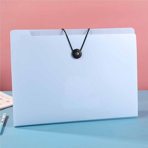 A4 Portable Folder Test Paper Bag Student Multi Layer Large Capacity Accordion Bag Test Paper Storage Bag