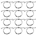 thumbnail image 2 of KAKOWELY 20 pulseras de cuerda trenzada con dijes de baloncesto, pulsera deportiva ajustable, recuerdo de fiesta de baloncesto, joyería unisex para entrenadores deportivos., 2 of 5