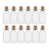 Hytrove decorative wish bottles Glass Storage Family Members Wedding 12pcs