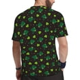 thumbnail image 2 of Rocae St. Patrick's Day8 for Men's Mesh Quick-Dry Short Sleeve Workout T-Shirt,Mens Crew Neck Tee Lightweight Soft Classic T Shirts X-Small, 2 of 9