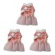 thumbnail image 5 of sweethay Ropa para perros, vestidos para cachorros, traje Tang , disfraces de estilo de Año Nuevo chino, disfraz para perros para Pomerania S, rosa floreciente 3Conjunto, 5 of 6