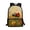 Ladybug Wildflower Print, variant on Uourmeti Polyester School Backpack Daypack with Cartoon Ladybug Design - Spacious for Student Daily Use and Short Travel Trips