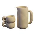 thumbnail image 2 of Hesroicy 1 juego de casa de muñecas, juego de té realista de alta reducción, taza de té en miniatura decorativa tridimensional, juguete de casa de juegos para entretenimiento, 2 of 8