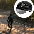 thumbnail image 5 of lacooooppia Helmet Hard Hat Convenient Use 22 Vents Sports Gear Cycling Accessories for Circumference 55-61cm/22-24in Black, 5 of 8