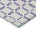 thumbnail image 4 of Addison Rugs Chantille Indoor/Outdoor Transitional Squares Purple Washable Rectangle Rug, 2'6" x 3'10", 4 of 6