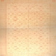 thumbnail image 1 of Ahgly Company Indoor Square Abstract Mustard Yellow Oriental Area Rugs, 4' Square, 1 of 6