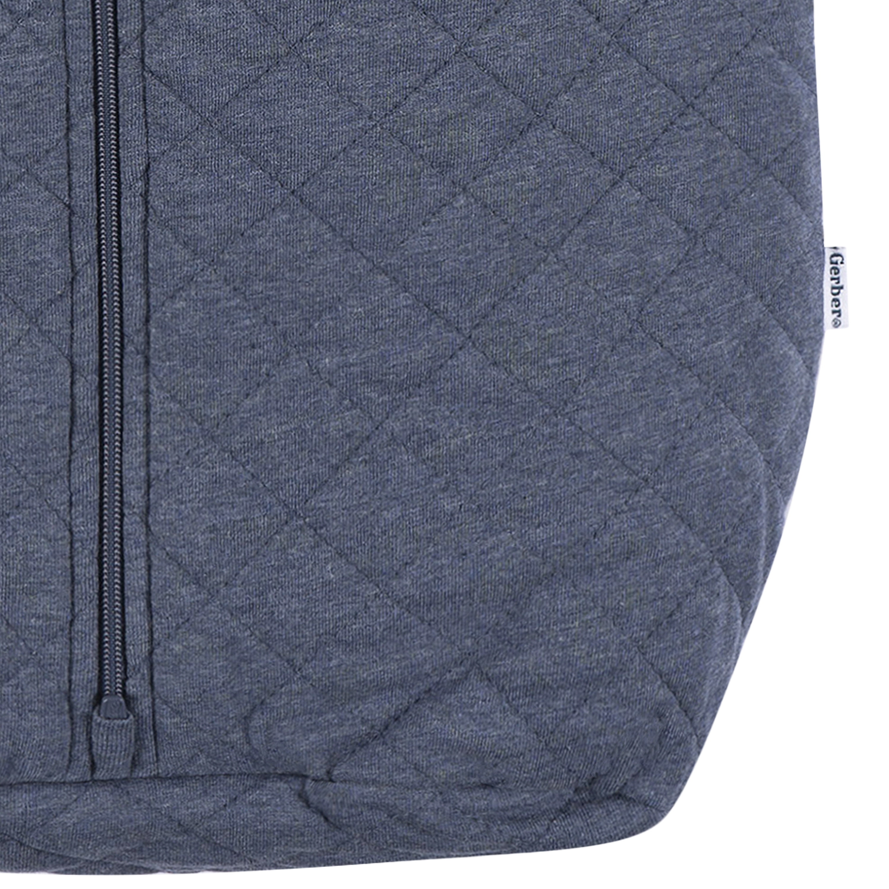 Gerber Baby Boy or Girl Gender Neutral Quilted Wearable Blanket, Size 0-6 Months - 6-12 Months
