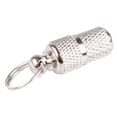 thumbnail image 1 of Agiferg Étiquette d'Adresse pour Chien Chat Tube de Rangement Carte d'Identification Argent, 1 of 5