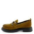 thumbnail image 2 of Patrizia Marlen Women’s Velvet Slip-On Loafers with Crystal Ornament and Block Heel, 2 of 7