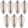 thumbnail image 1 of Alimentador de pesca de Metal portátil, señuelo, jaula, accesorios para aparejos con peso, color cobre, 20g (7 uds), 1 of 12