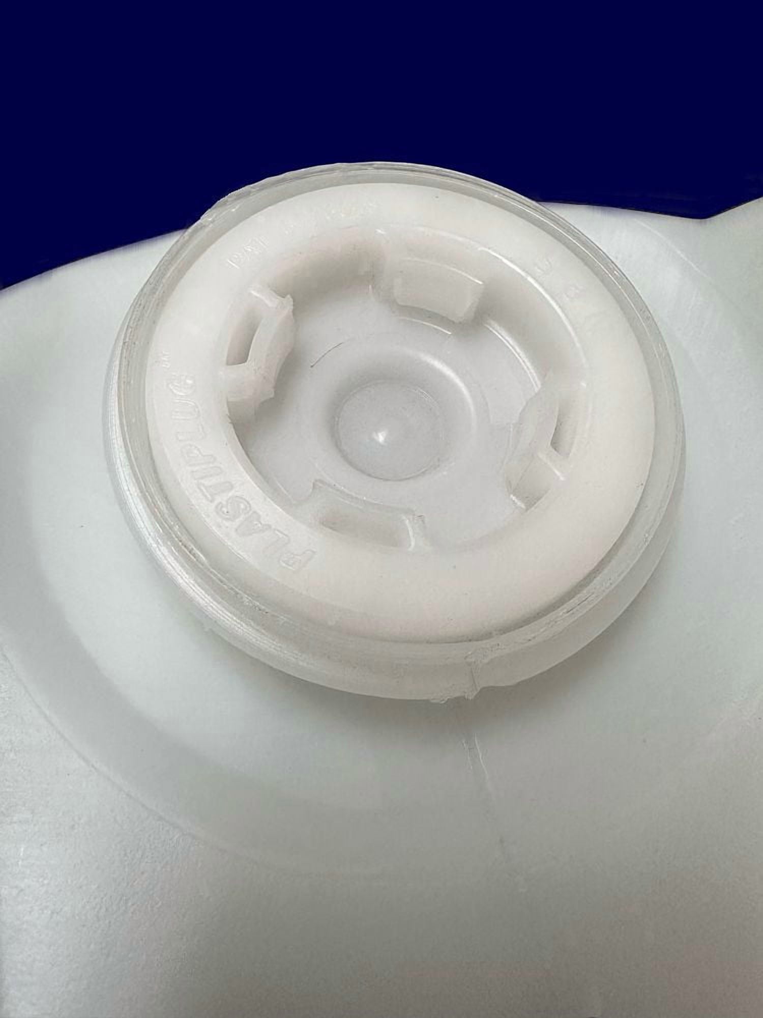 15 Gallon Plastic Natural Barrel 2x2 Inch Bung Caps