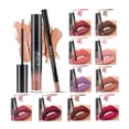 thumbnail image 4 of Rouges à Lèvres Mats avec Crayons à Lèvres, Gloss Durable, Longue Durée Non Collant, Non Décolorant, Imperméable, Velours Hautement Pigmenté, Ensemble de Gloss Cosmétiques de Beauté, 4 of 9